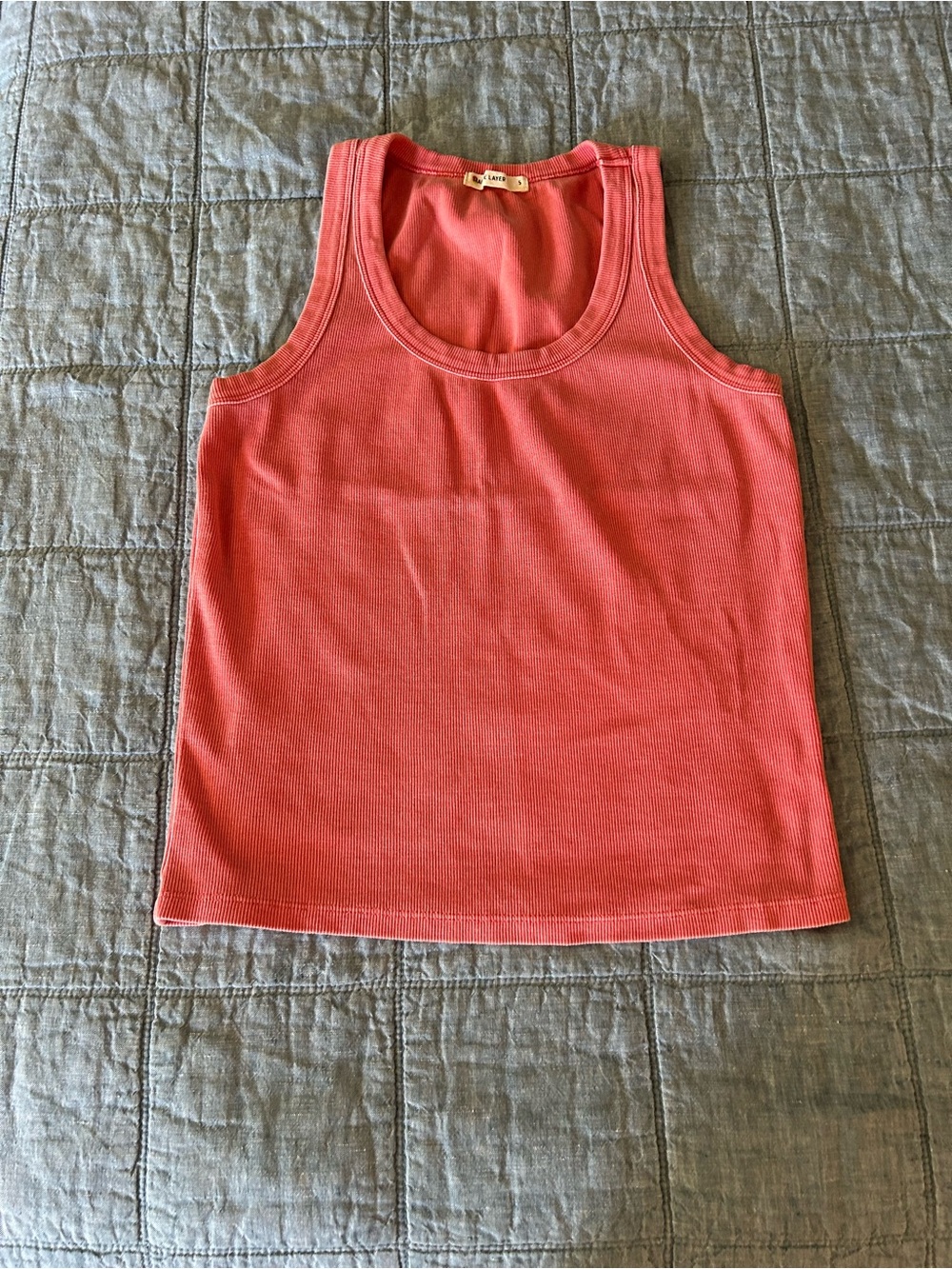 Marine layer pink tank top